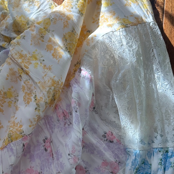 Patchwork Maxi Dress - Picture 7 of 7